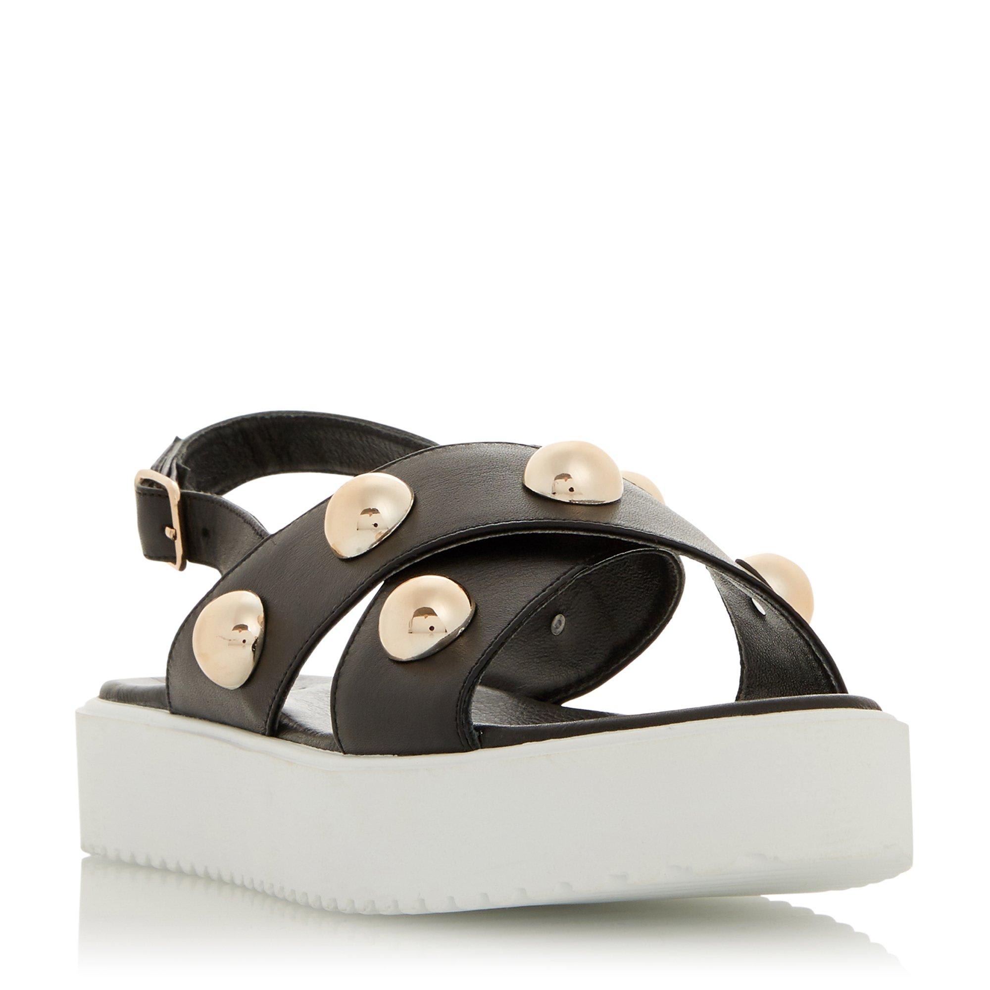 Lamma Studded Flatform Sandals
