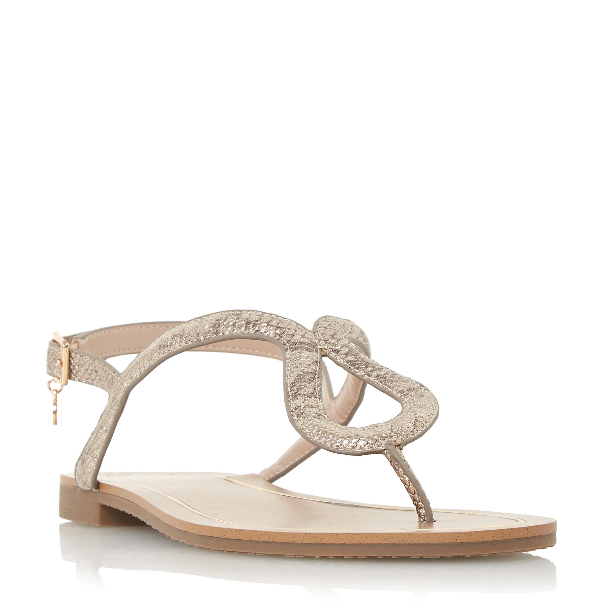 Linq Loop Toe-Post Flat Sandals