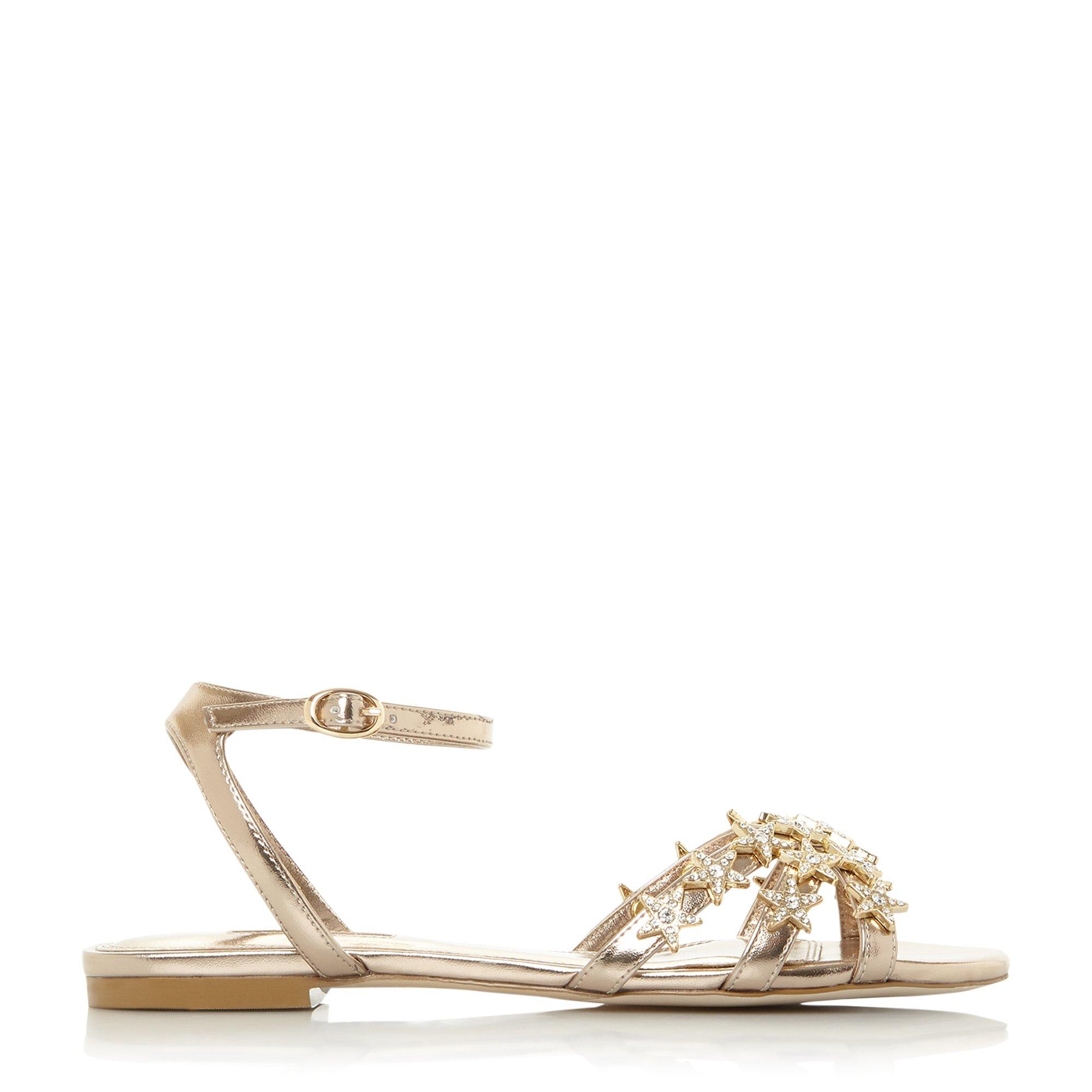 Magickal Xx Sparkle Star Flat Sandals