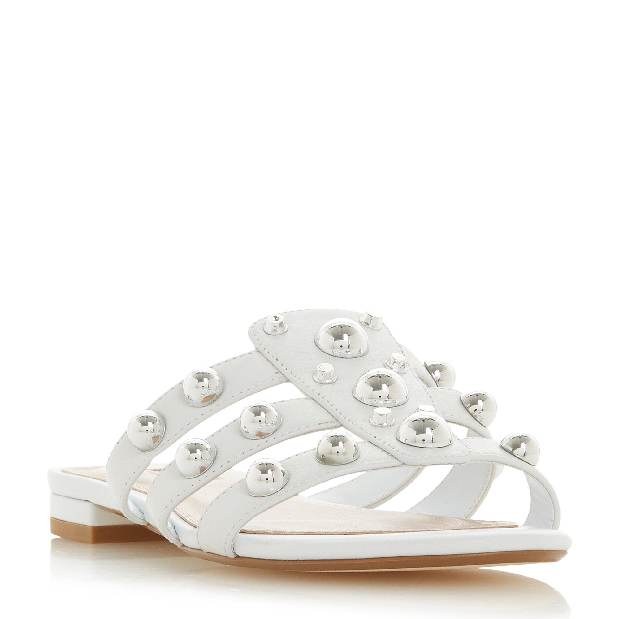 Nell Stud Embellished Mule Sandals