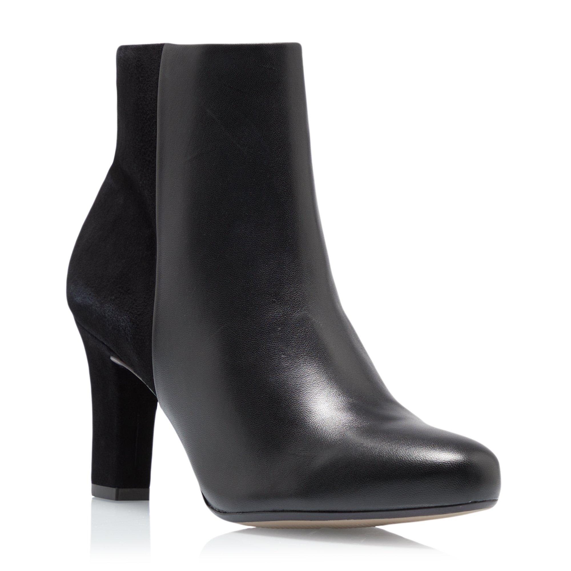 Ohara Comfort Side Zip Heel Ankle Boots