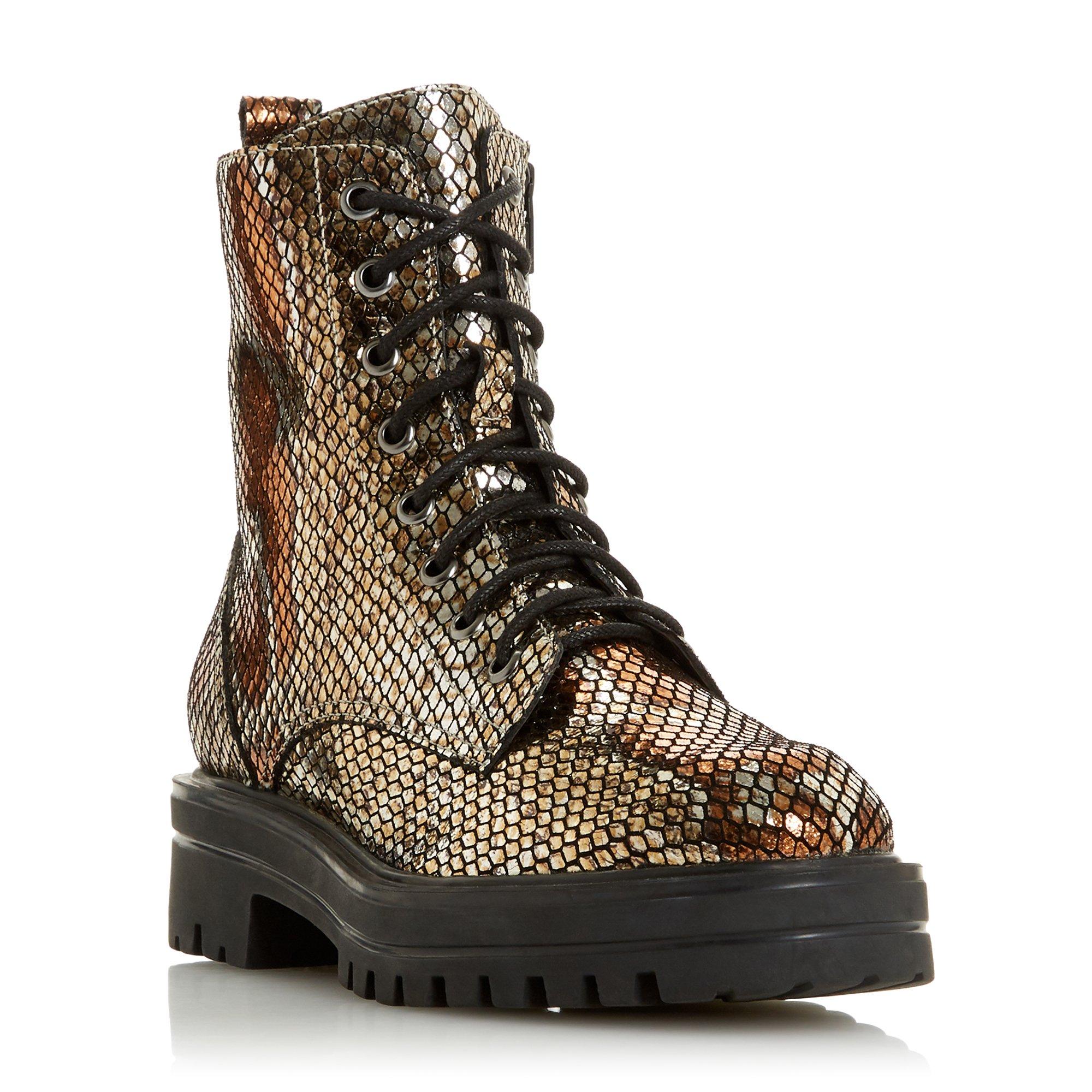 Pama Cleated Sole Biker Boots