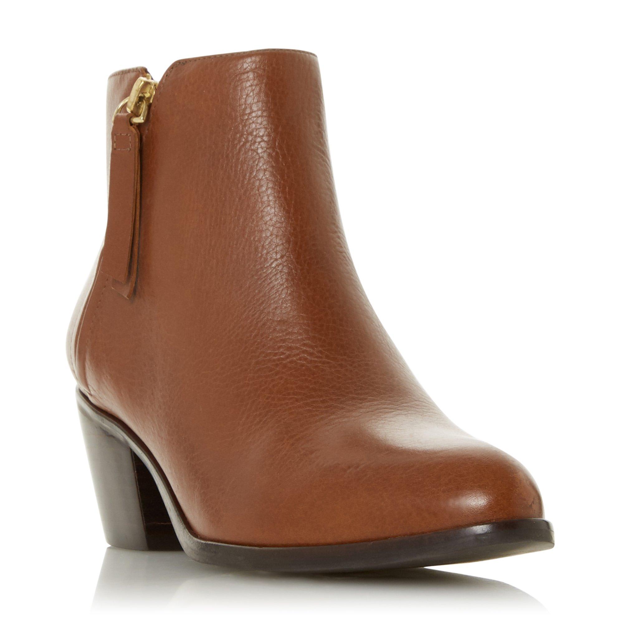 Paramount Mid Block Heel Ankle Boots