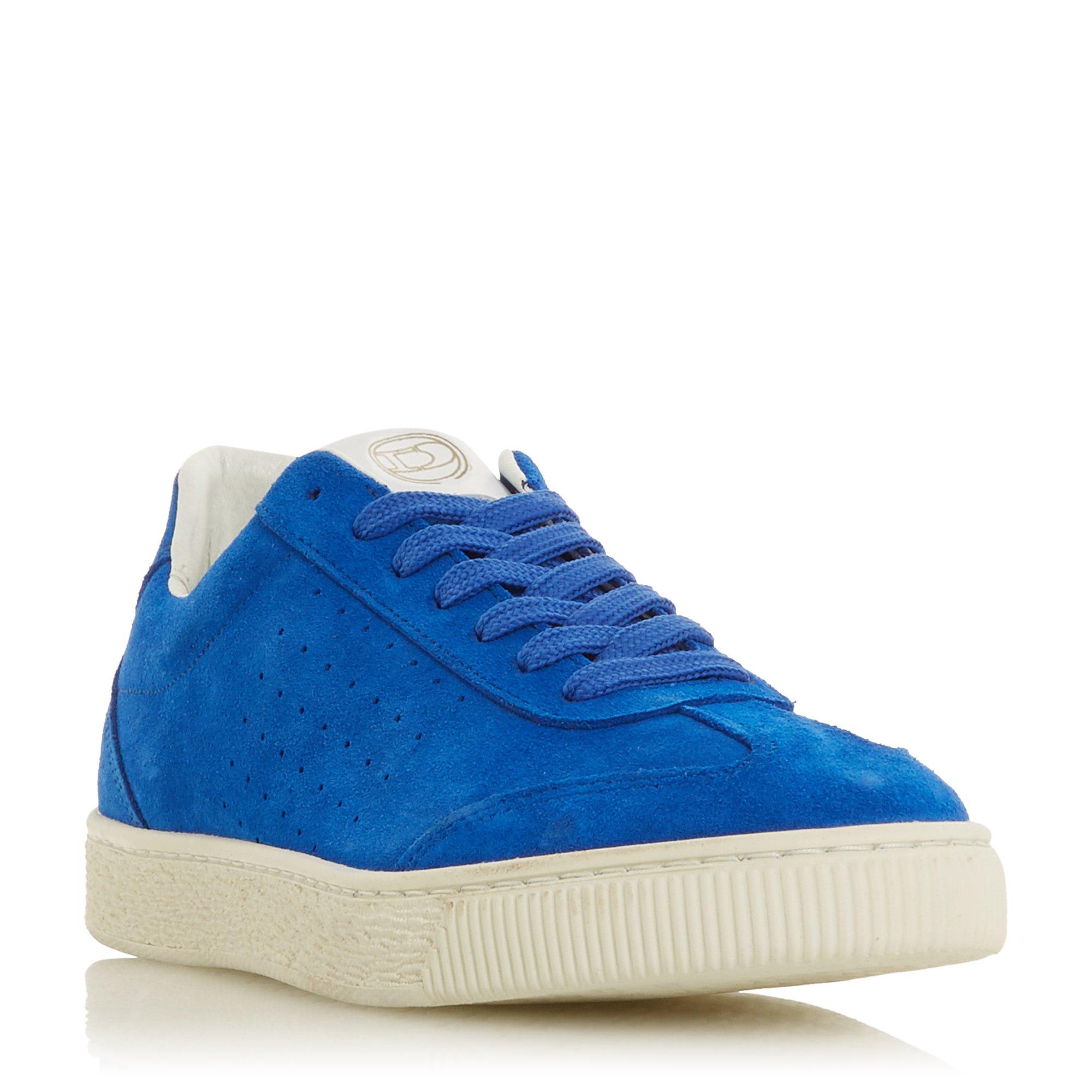 Tangelo Suede Punched Trainers