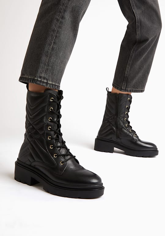 womens calf length boots