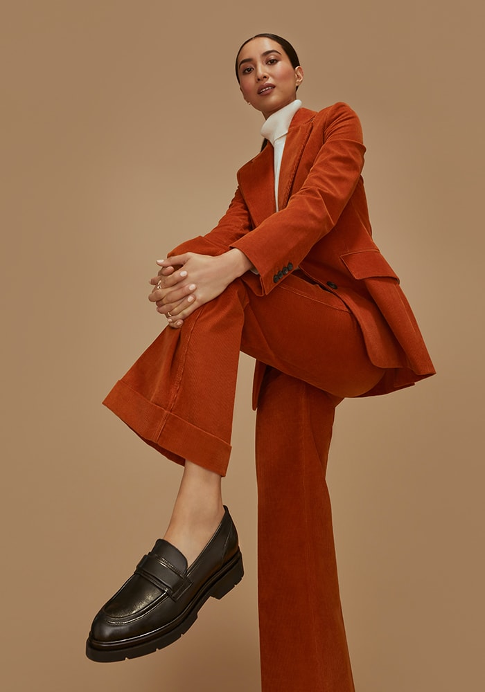 Womens dune loafers clearance