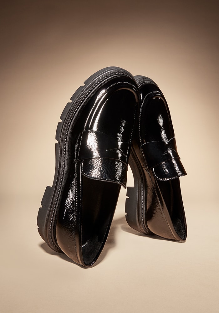 Back To School Shoes Girls Ladies Bow Work Black Patent Grip Womens Shoe  Sizes | eBay