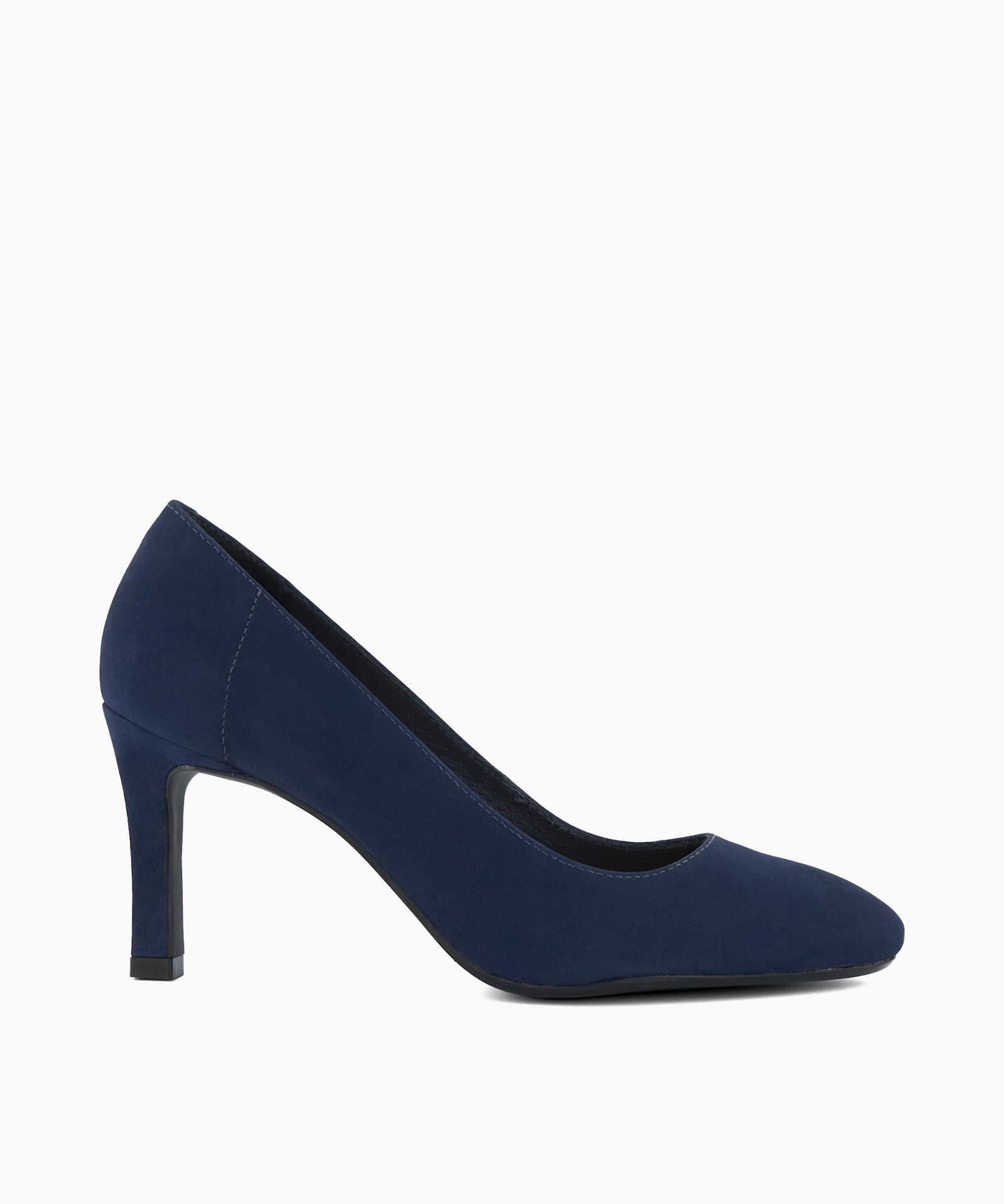 dune navy court shoes