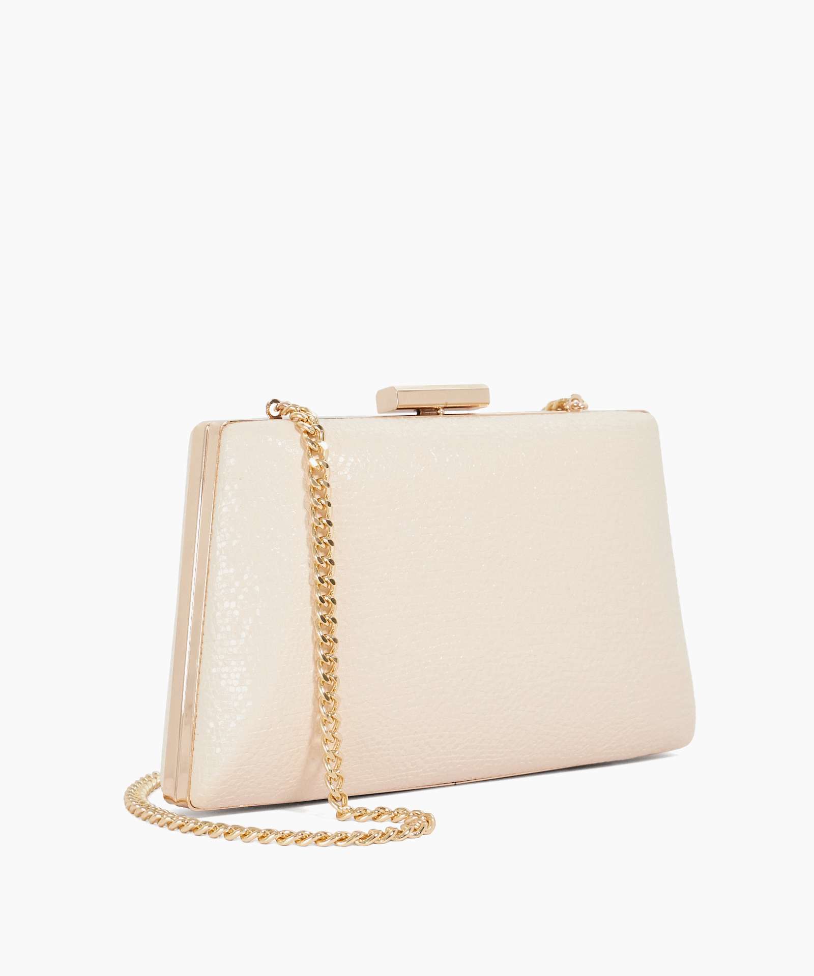 Bellaria Box Clutch Bag - ecru