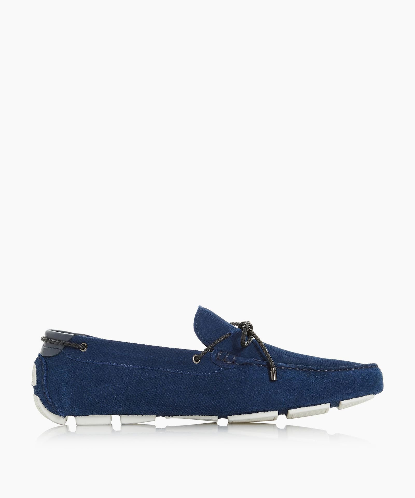 dune blue loafers