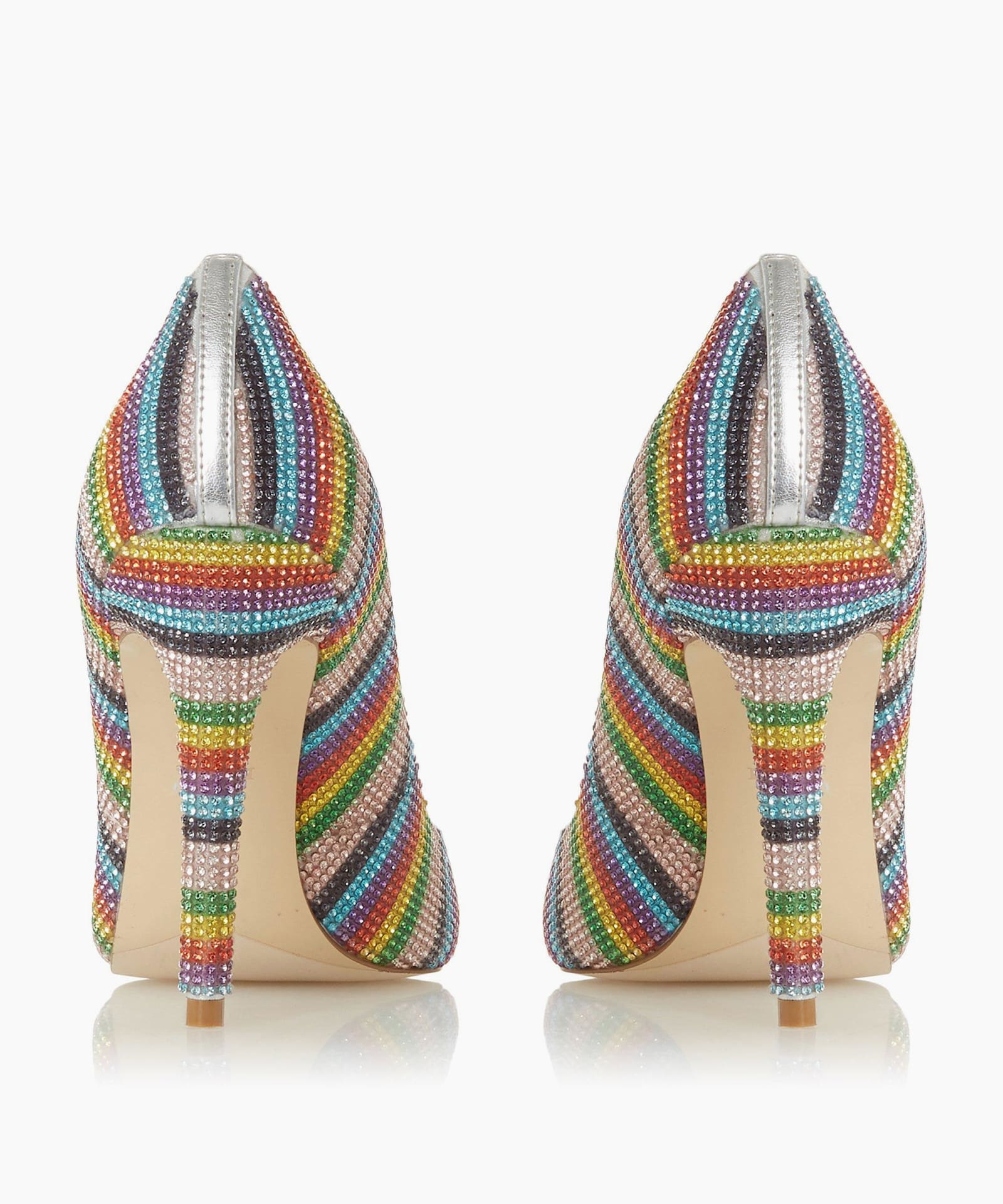 dune rainbow heels