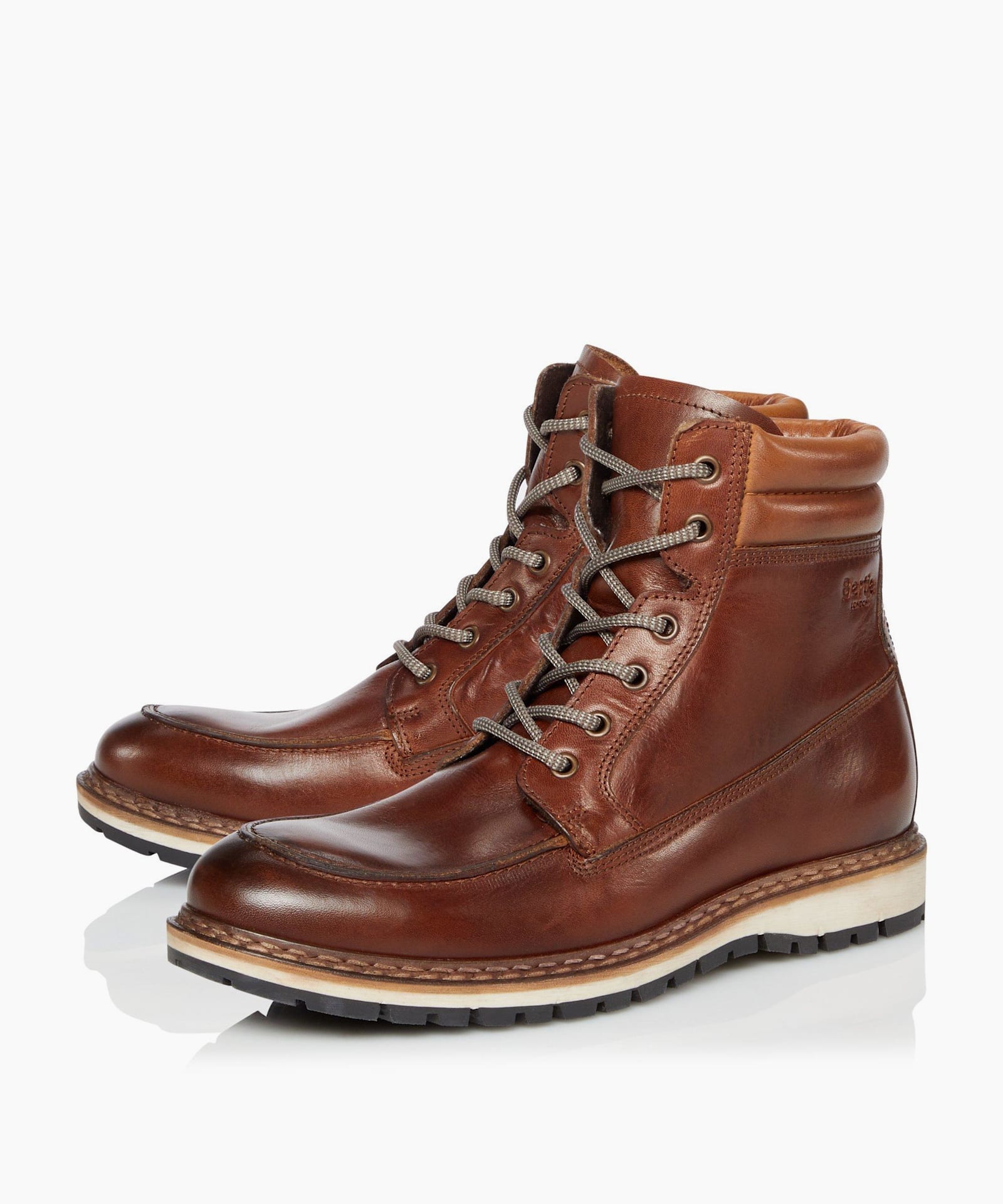 trask andrew mid apron toe boot