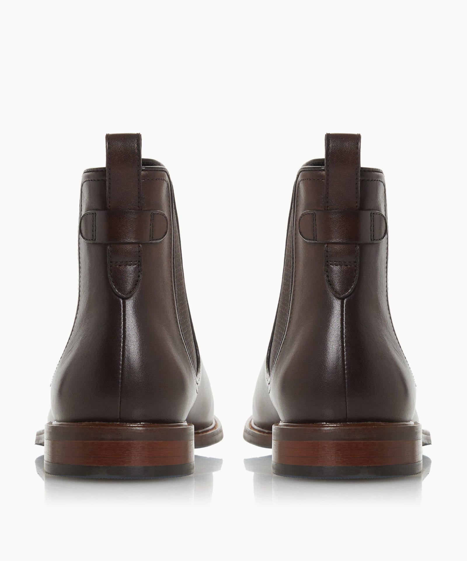 dune mens brown chelsea boots