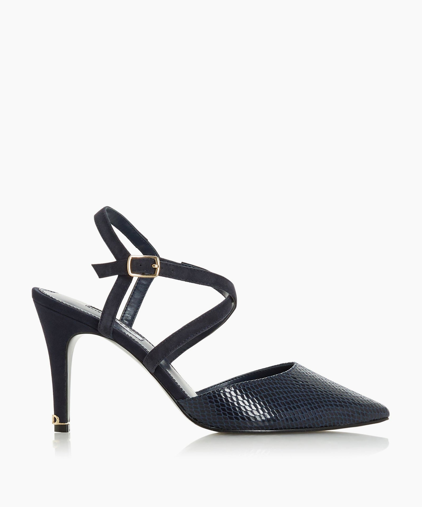 dune navy pumps