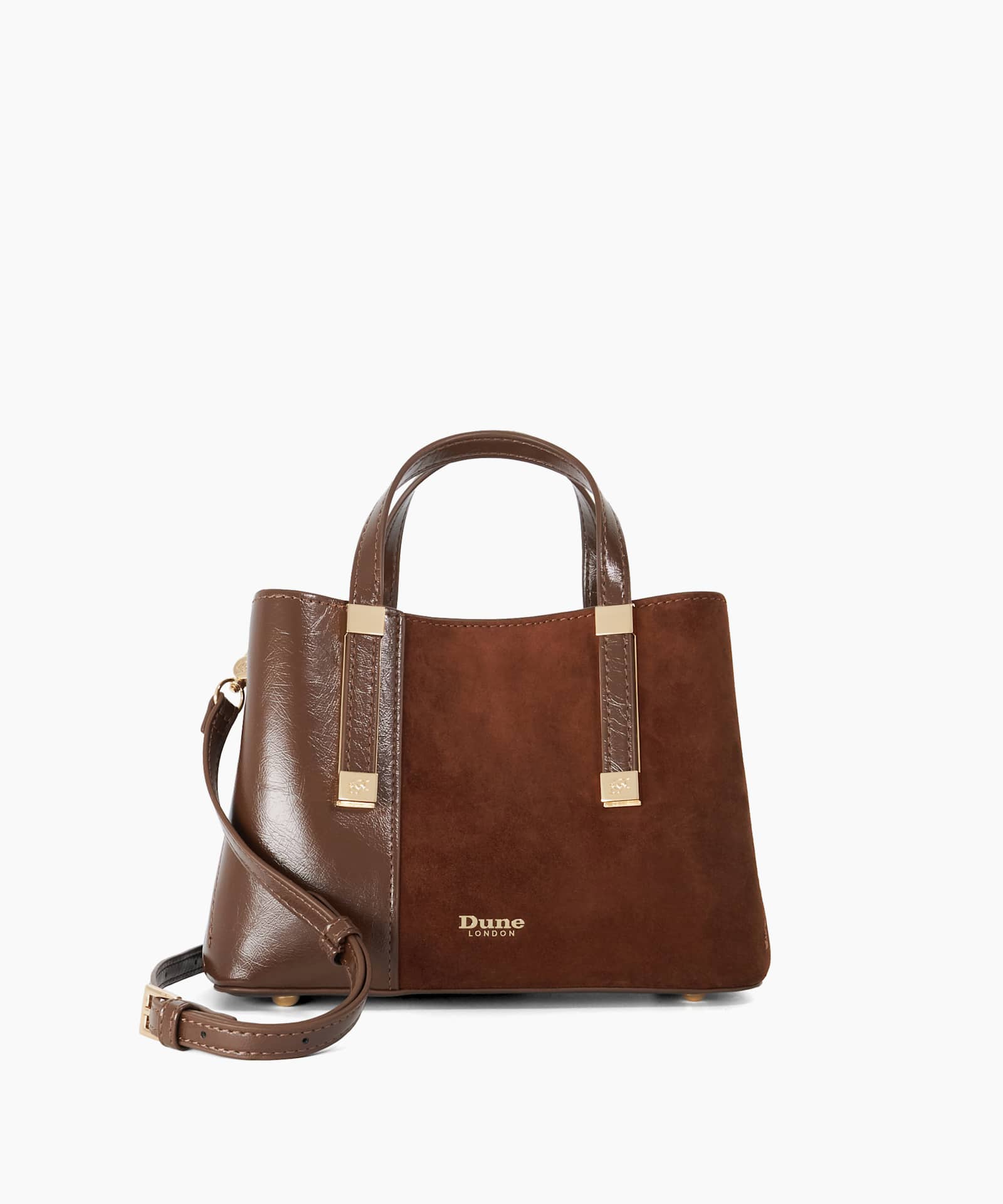Dinkydorry P Textured Tote Bag - brown