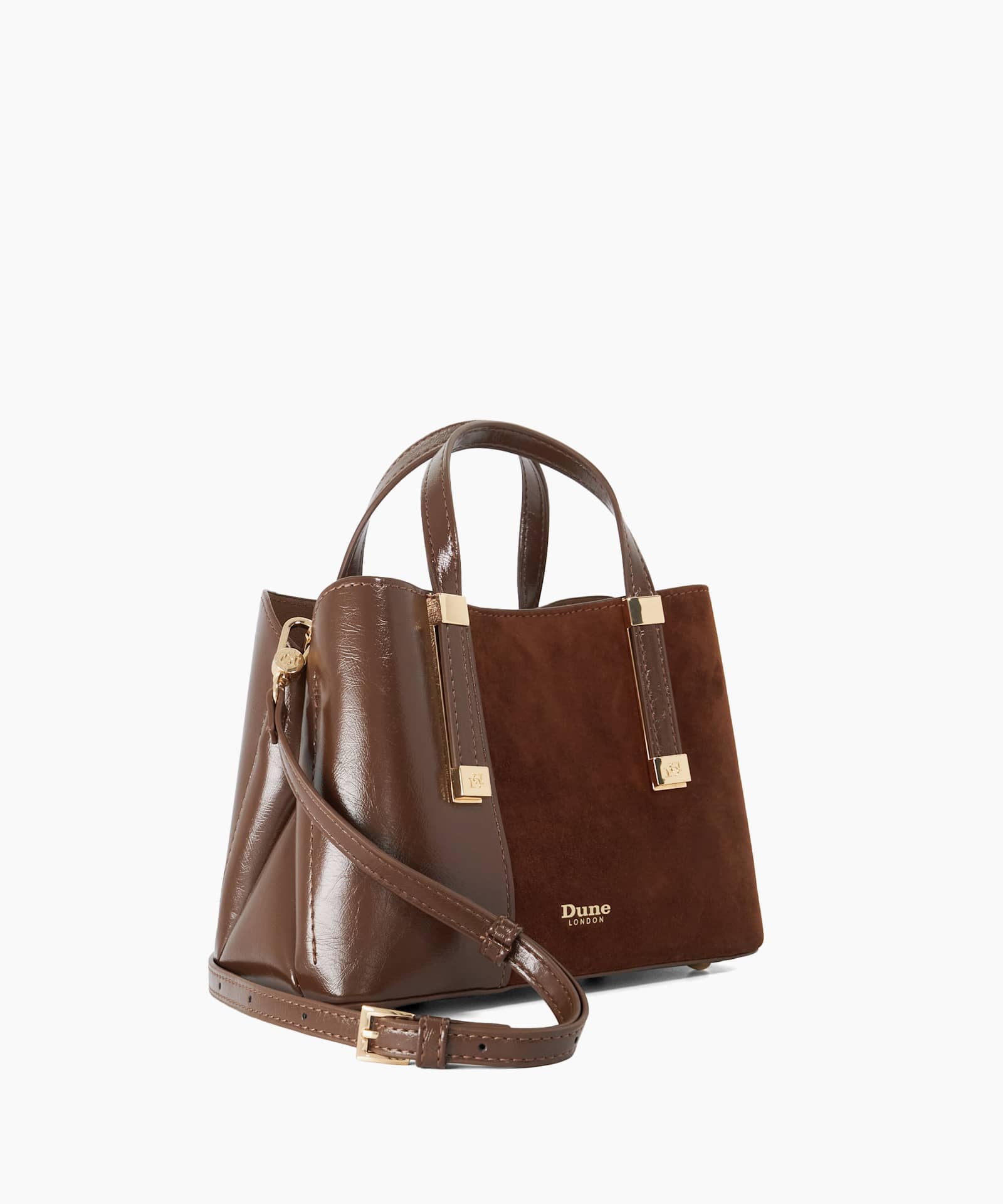Dinkydorry P Textured Tote Bag - brown