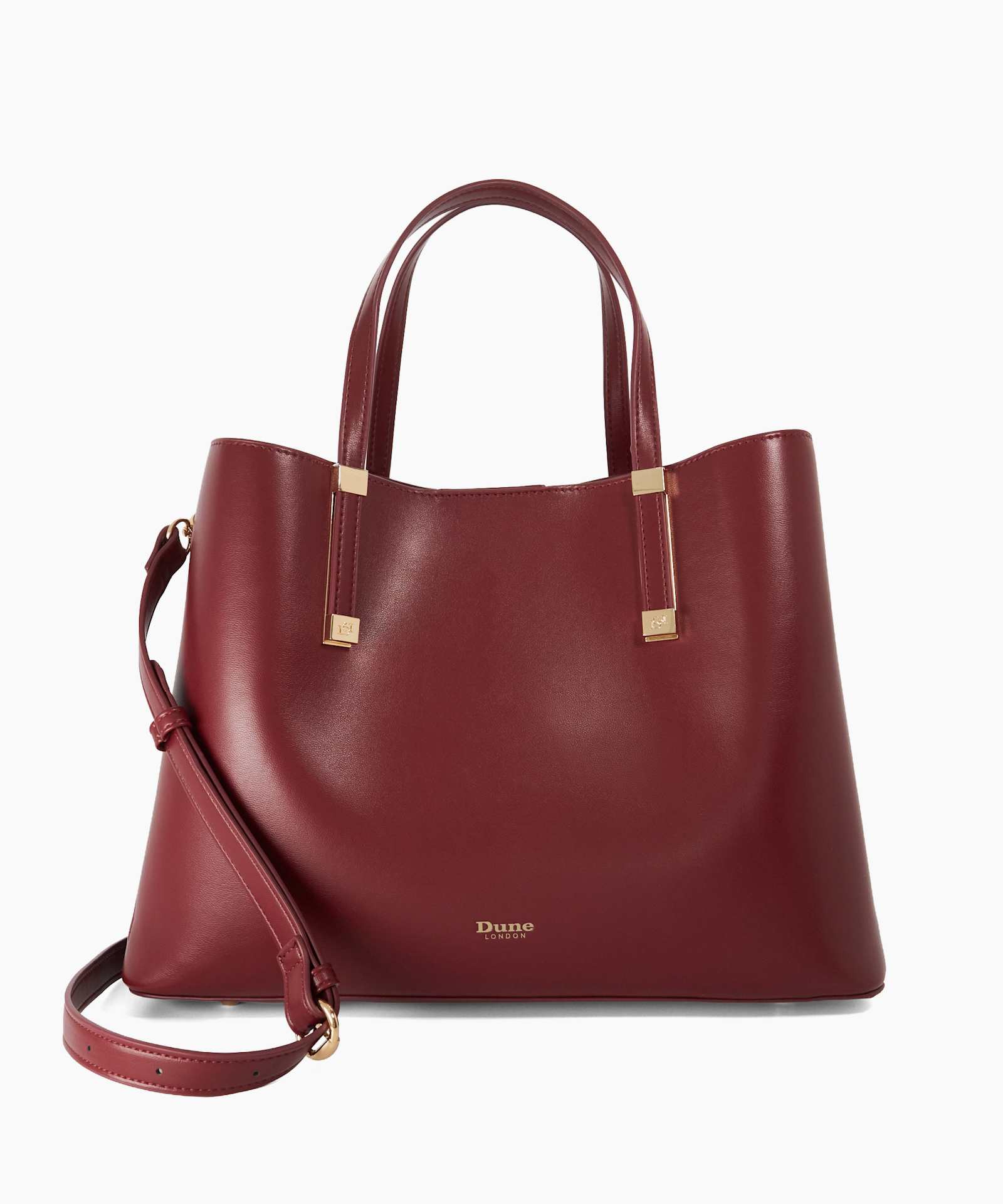 Dorry Textured Shoulder Bag - berry