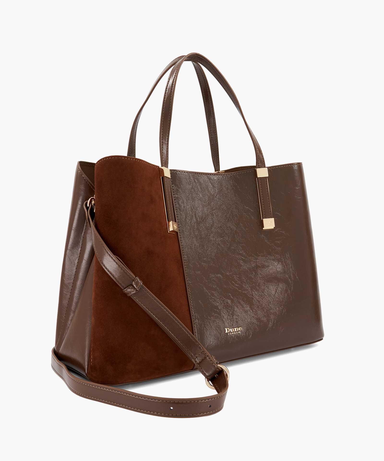Dorry P Textured Shoulder Bag - brown-synthetic