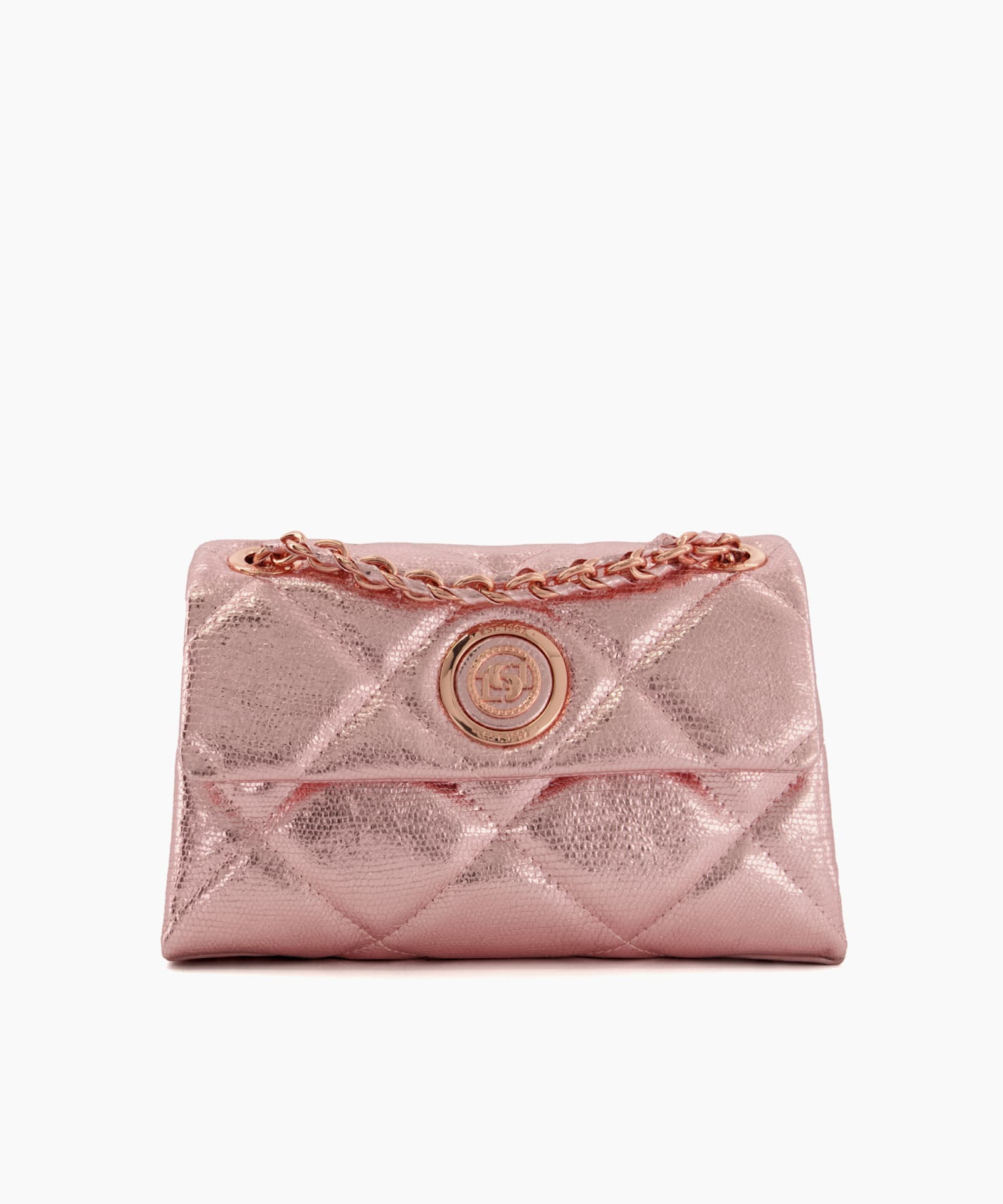 Chanel 19 Zipped Coin Purse Pink in Leather with Gold-tone - US