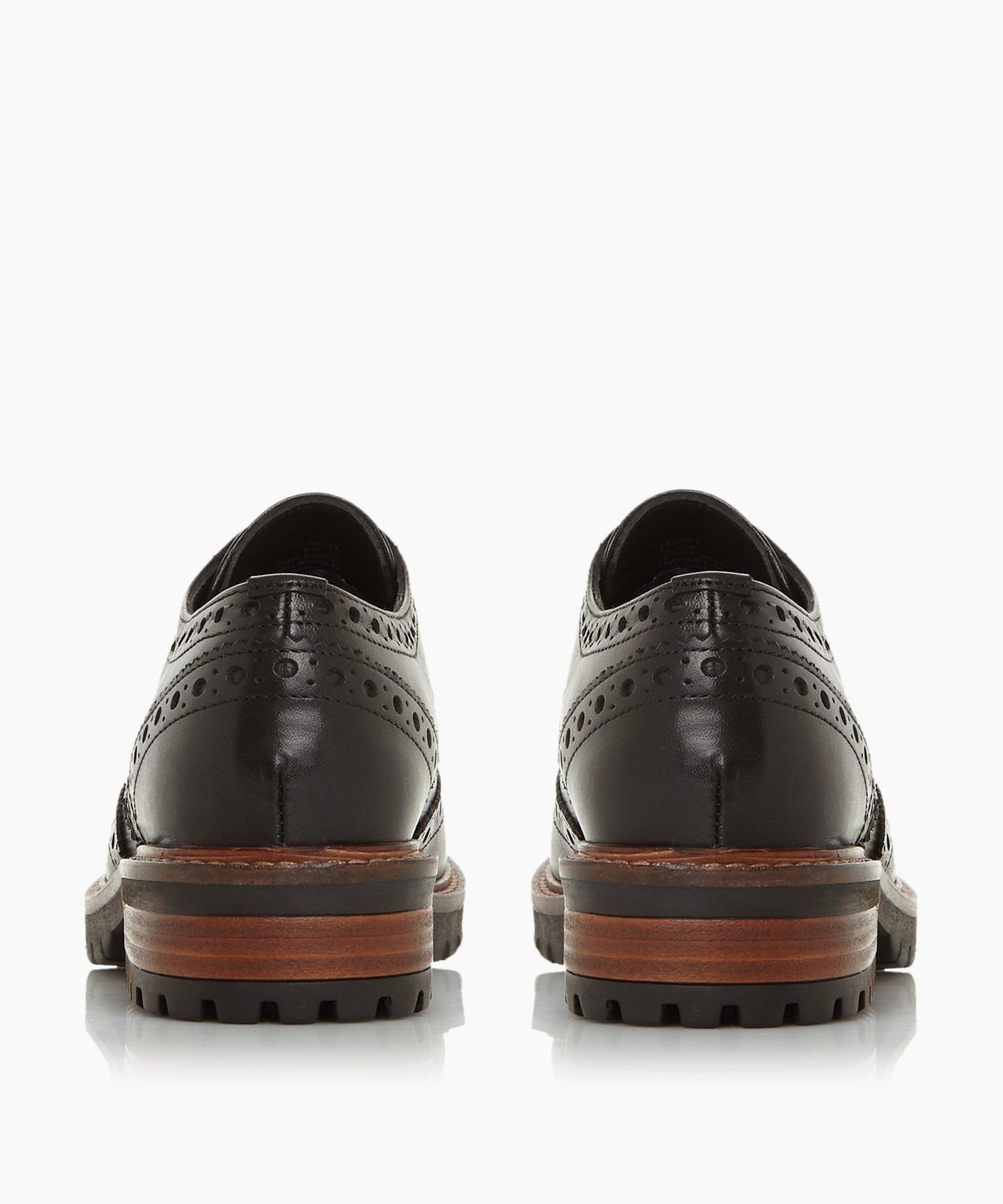 dune fion leather brogues