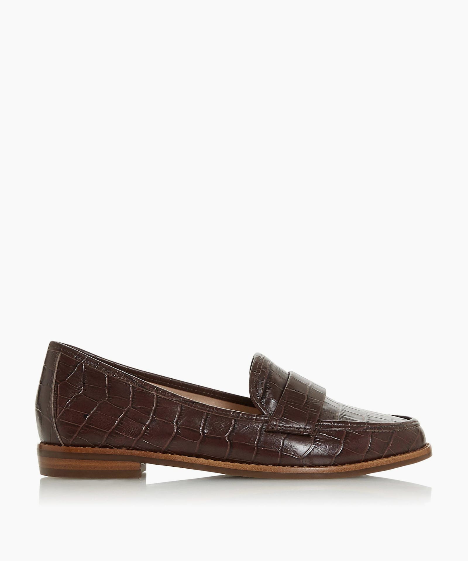 dune penny loafers