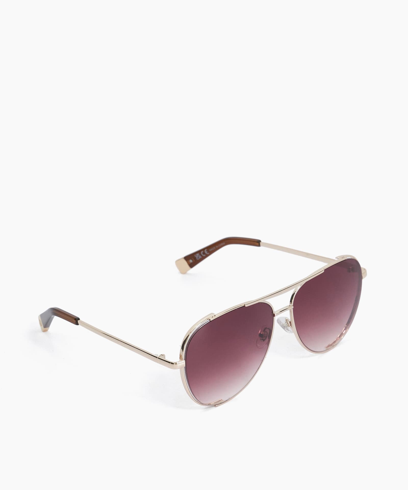 Grace Aviator Sunglasses - gold