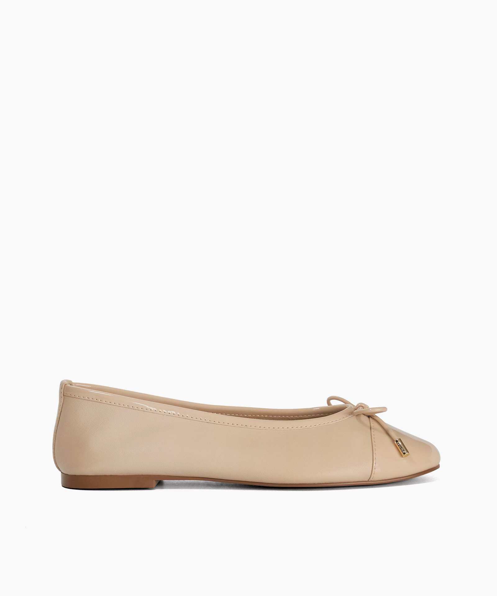 Haliah Suede Ballet Flats - blush