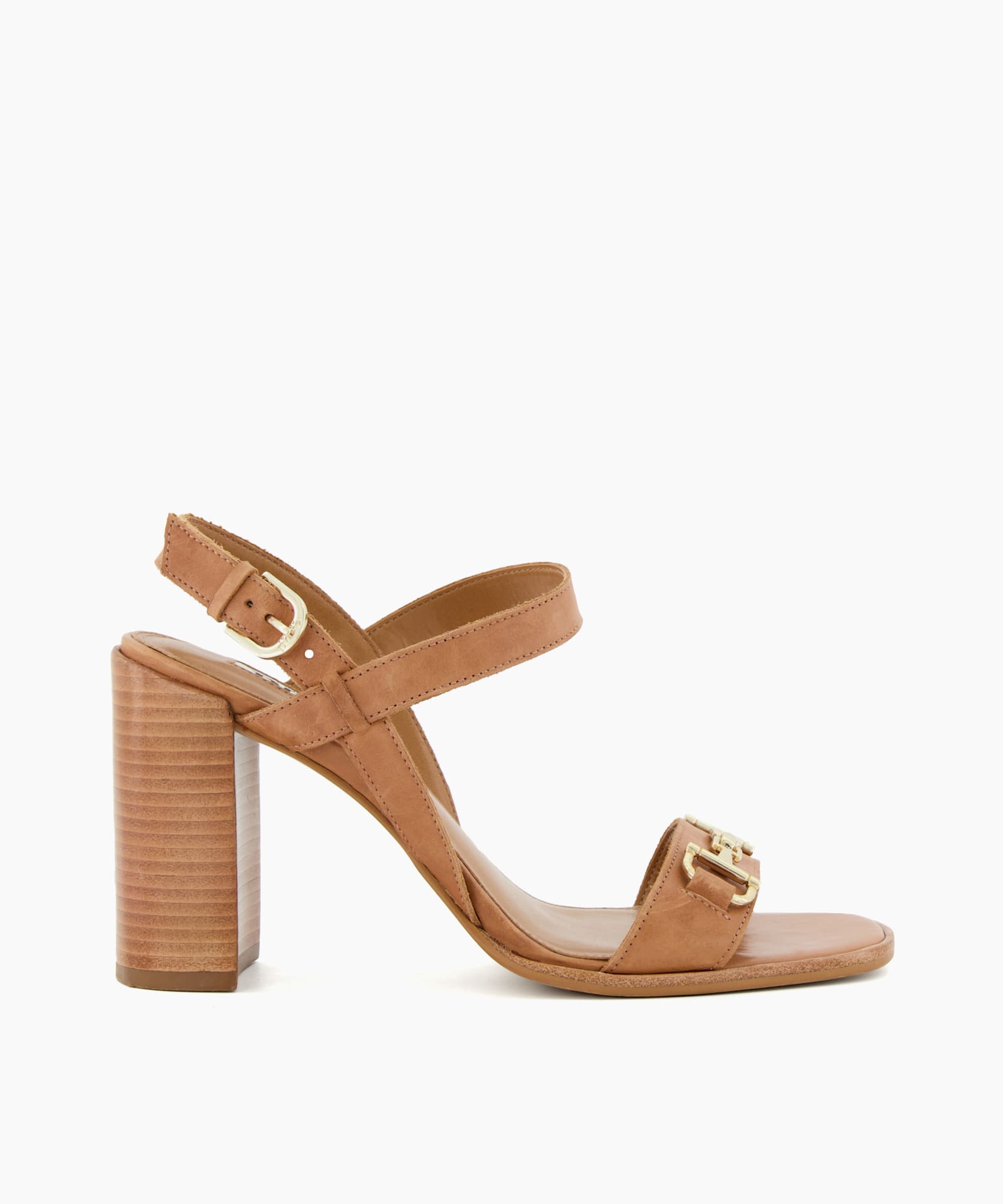 Tan high 2025 heel sandals