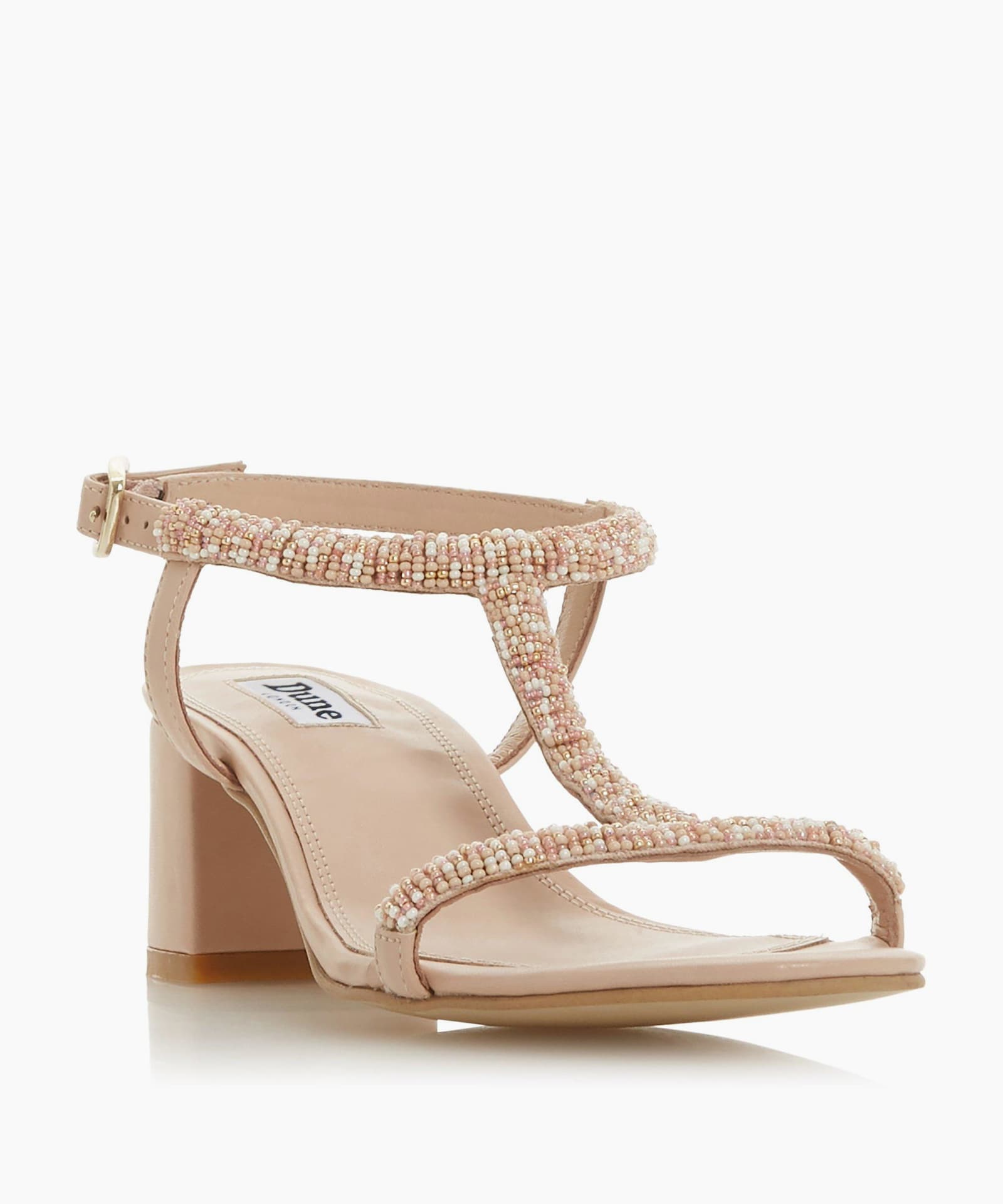 dune low heel sandals