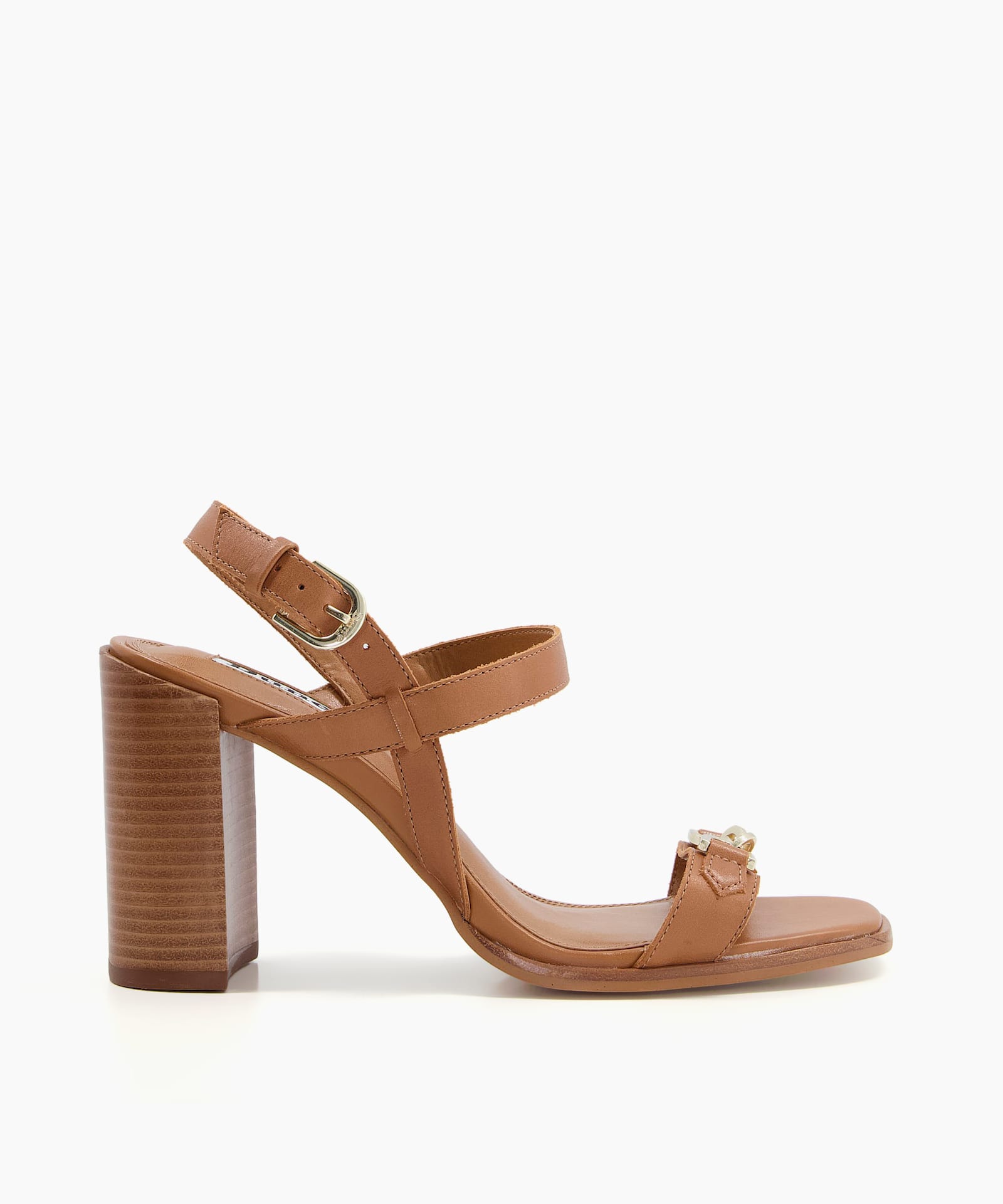 Tan shop sandals heels