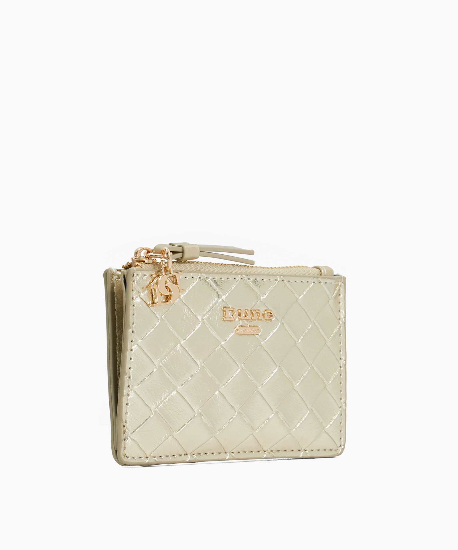 Keave Gold Woven Purse - gold