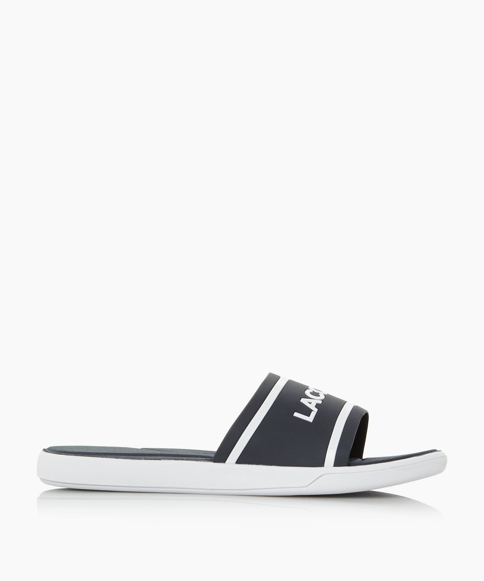 lacoste slides platypus