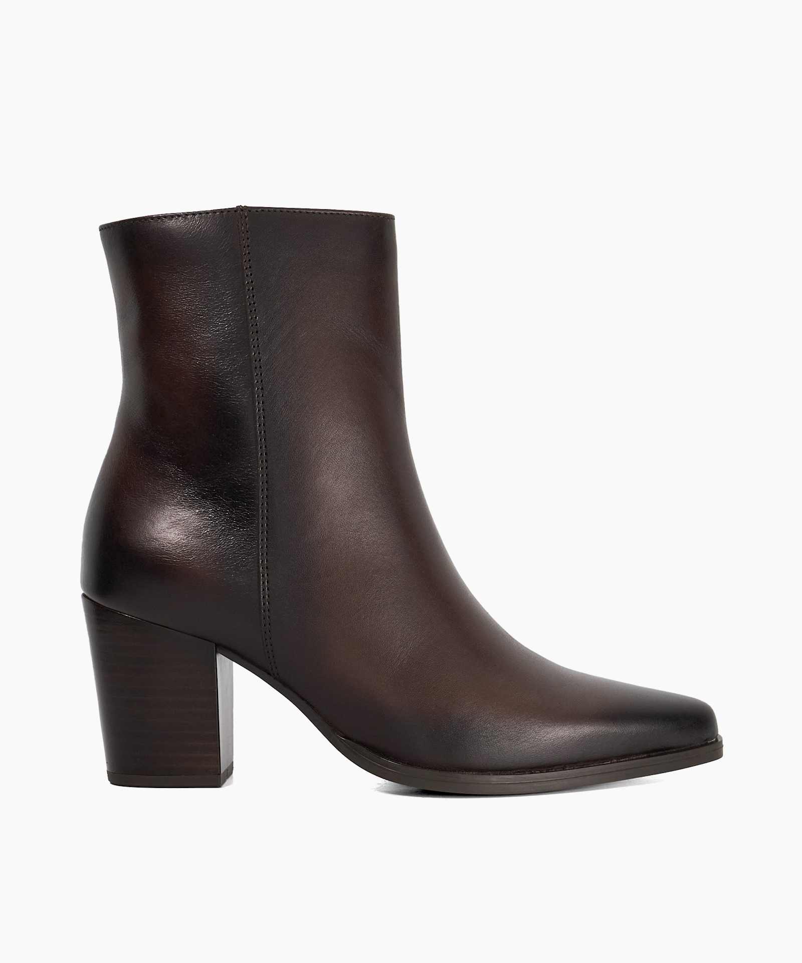 Paxten Western Ankle Boots - brown