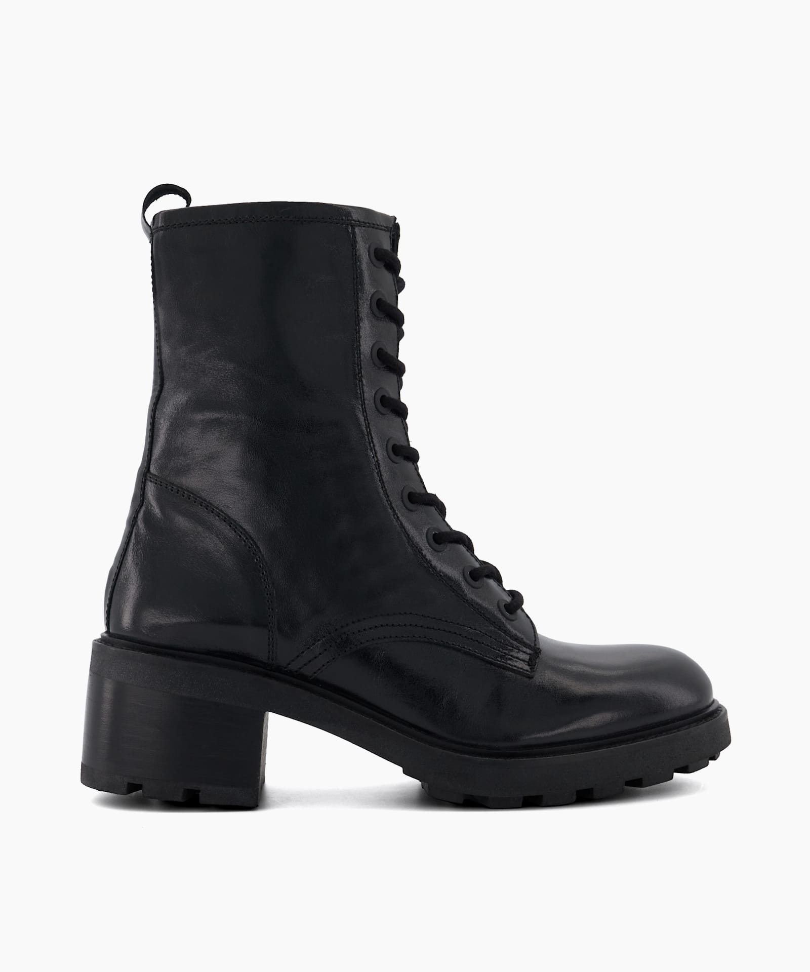 Axelle Ankle Boots - Patent Black - Sézane