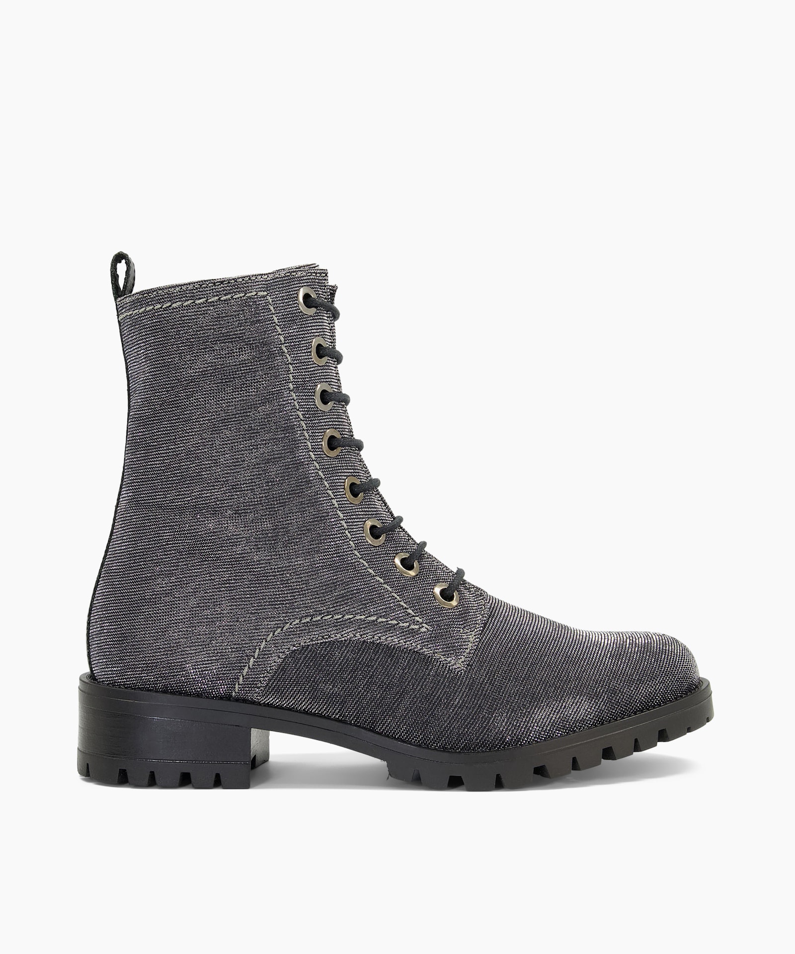 dune silver boots