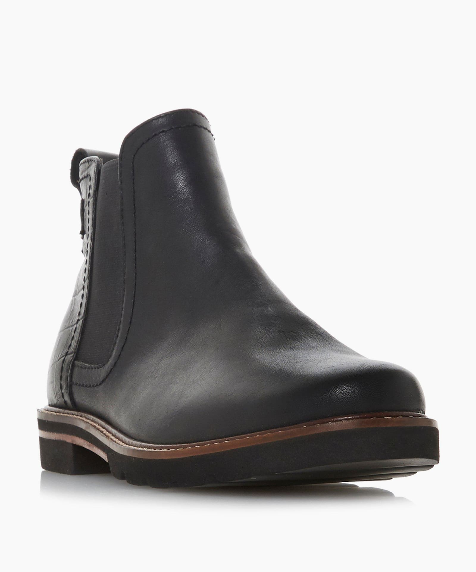 dune snakeskin boots