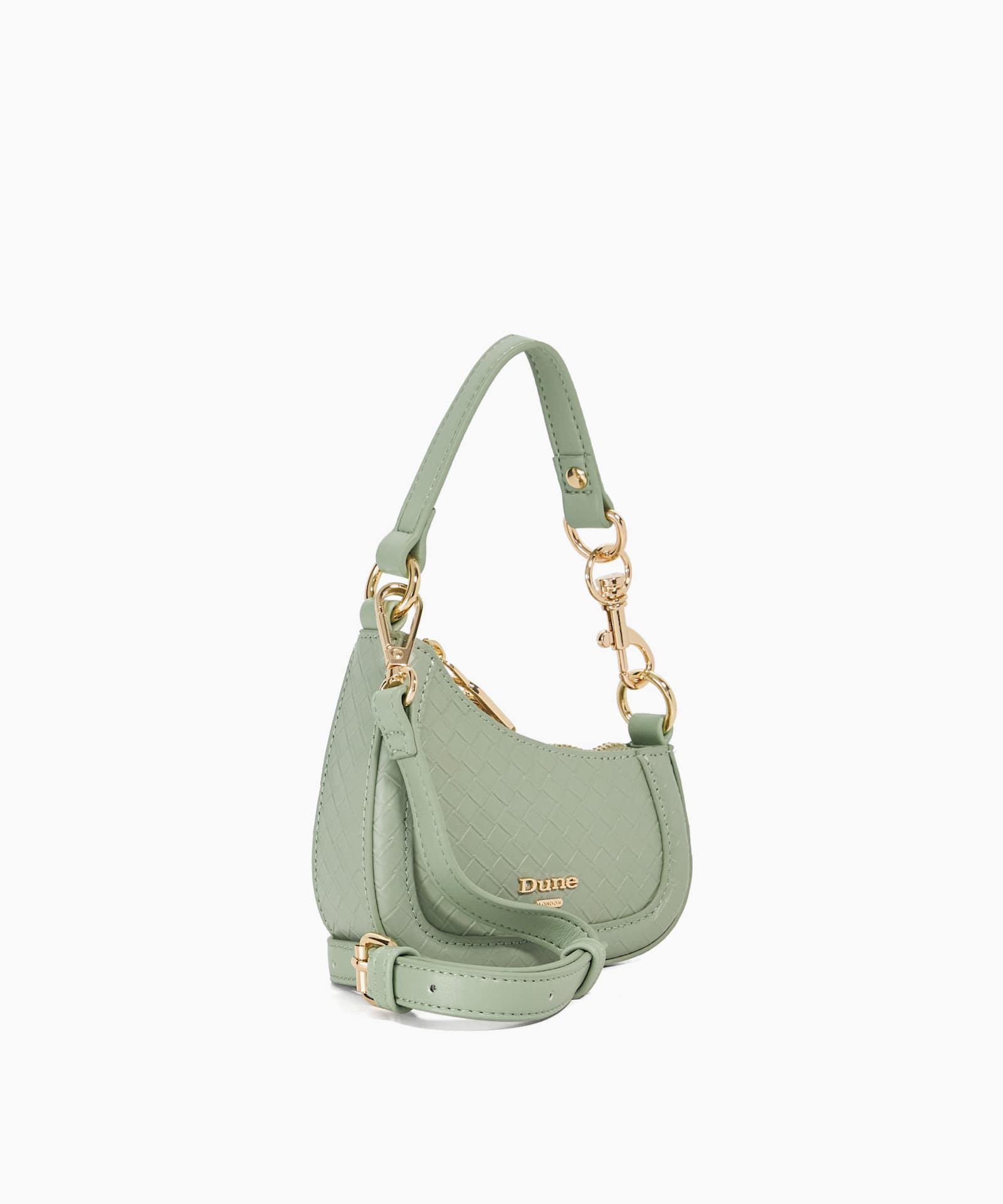 Selection Mini Chain Detail Bag - green