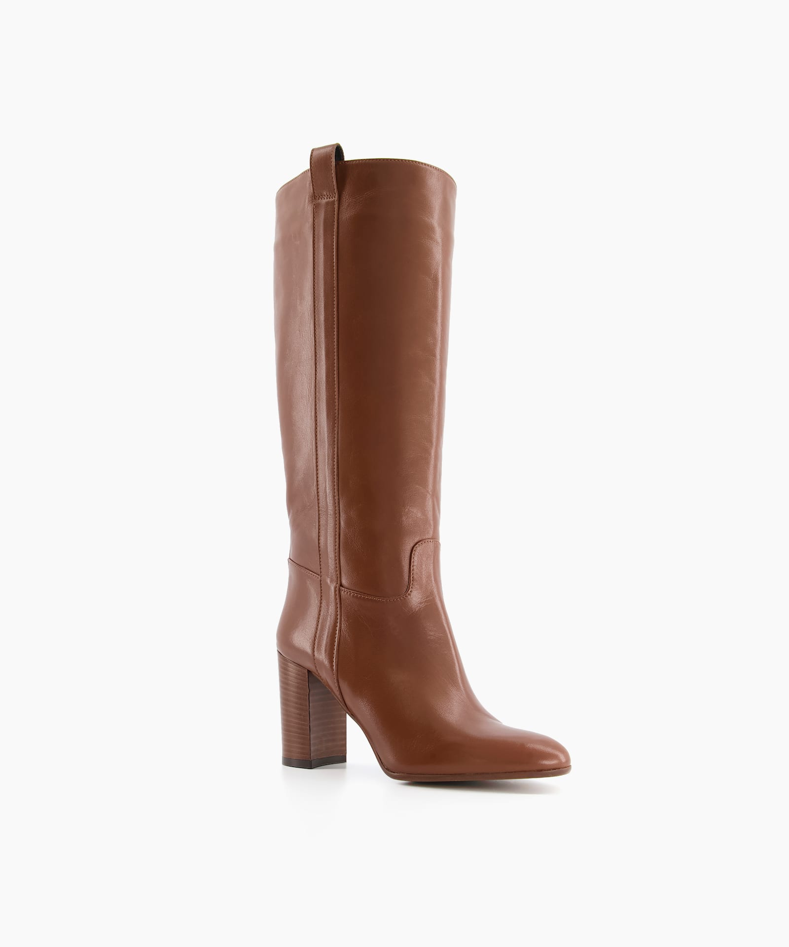 dune tan leather boots