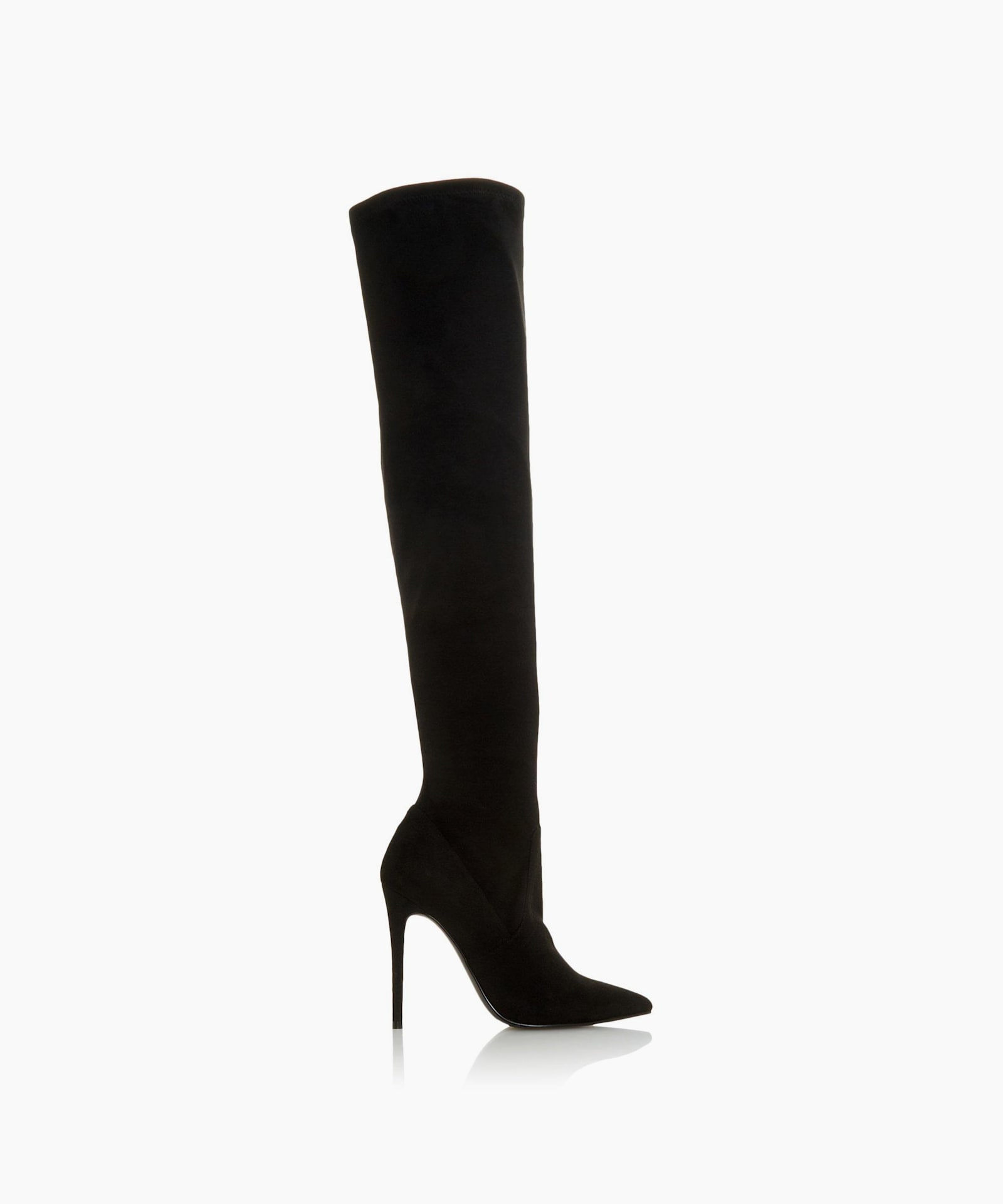 dune london thigh high boots