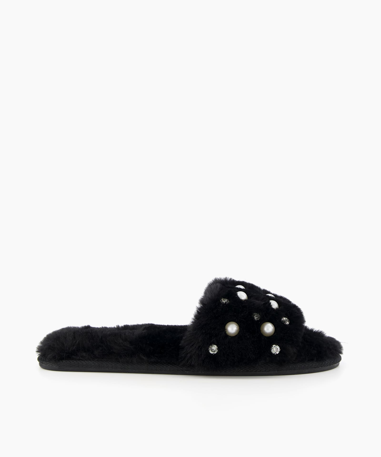 dune black slippers