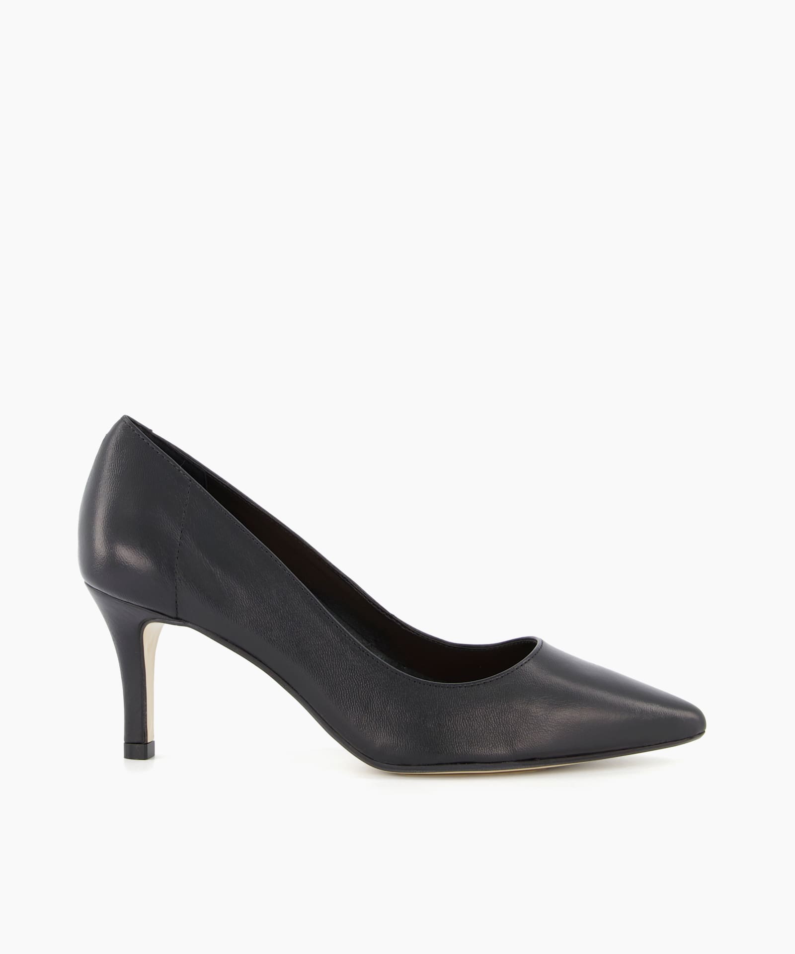 dune black court shoes