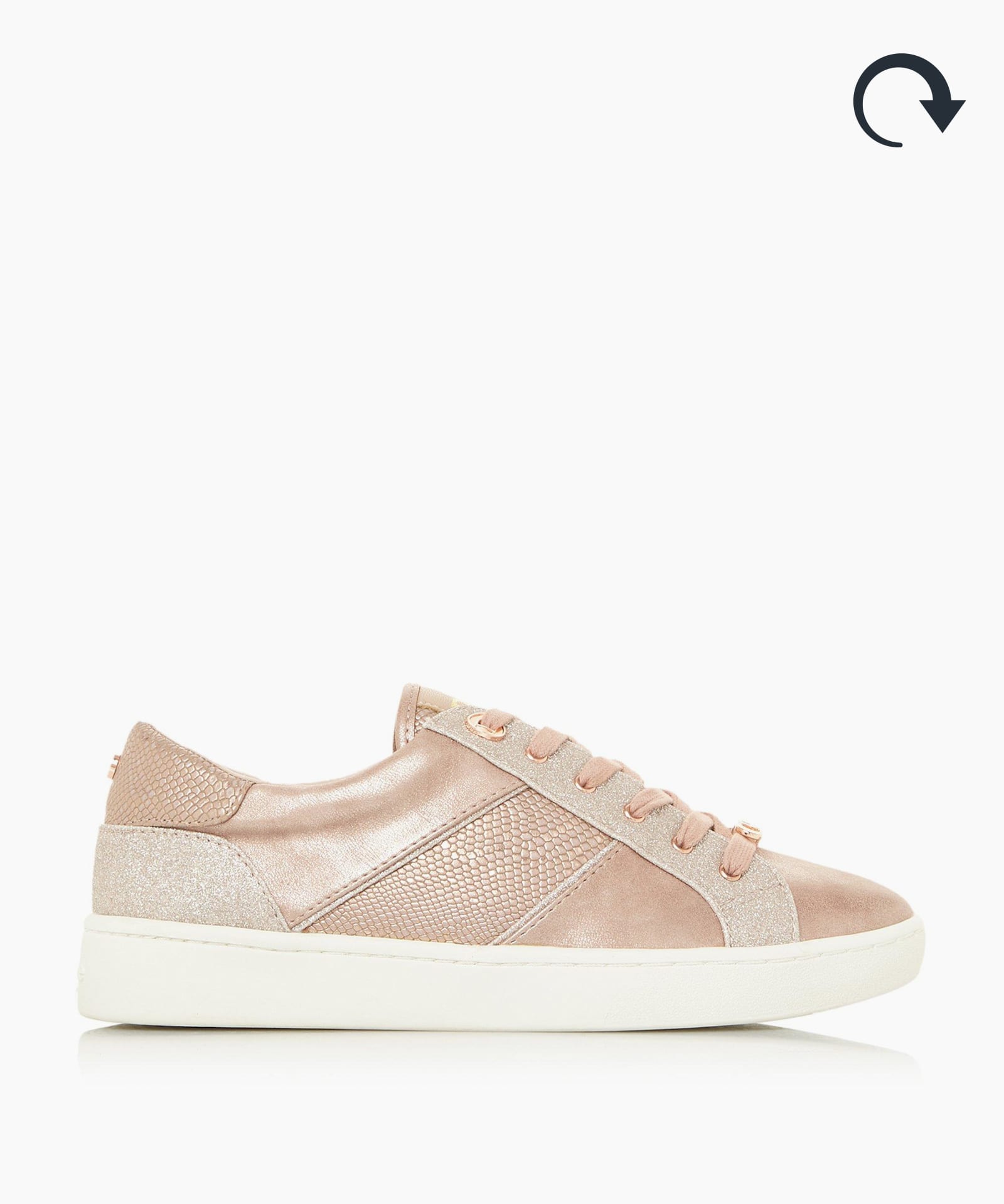 rose gold color shoes