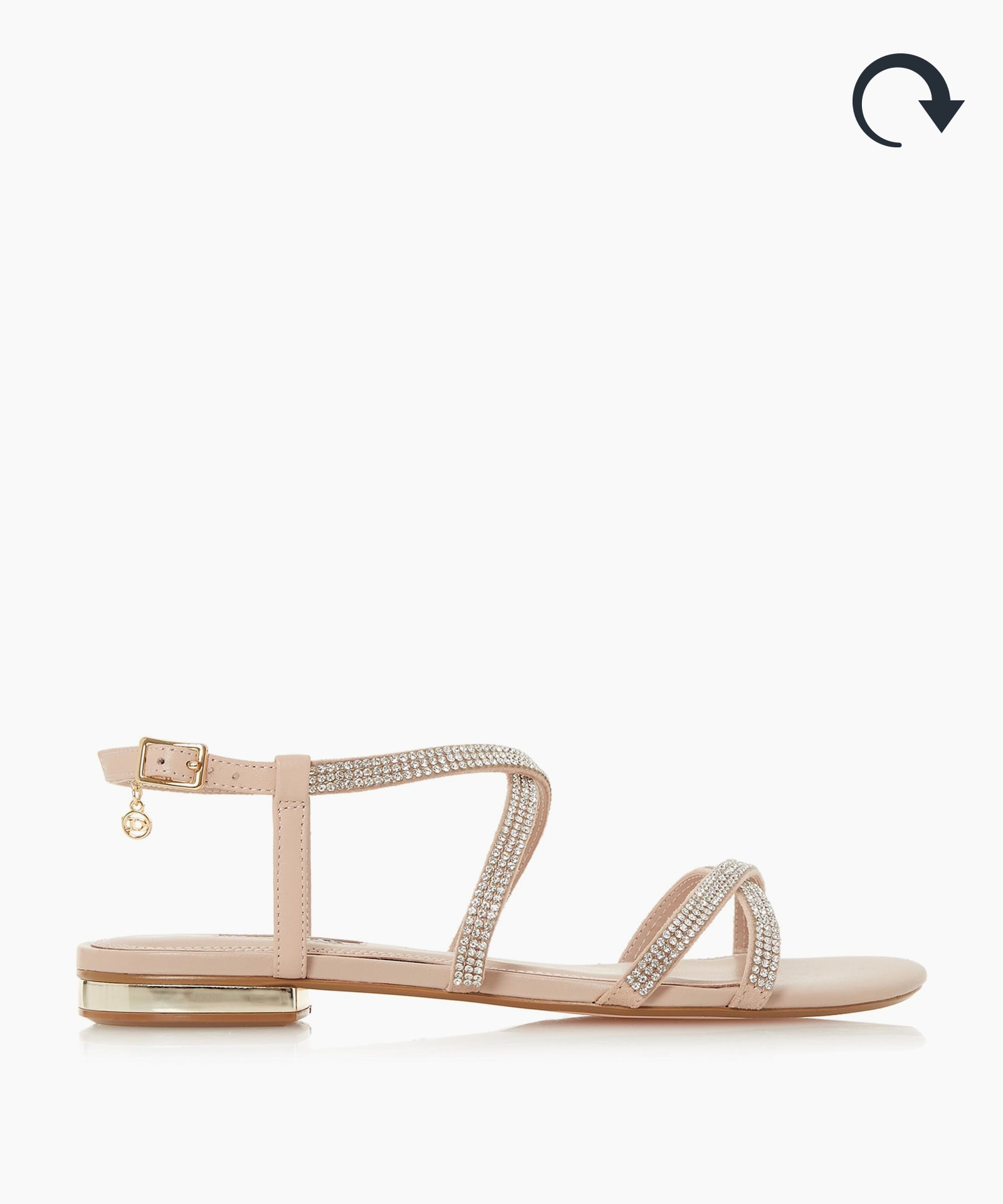 diamante sandals