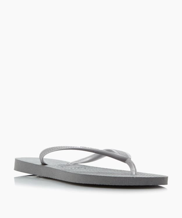 Slim Flip Flops - Grey