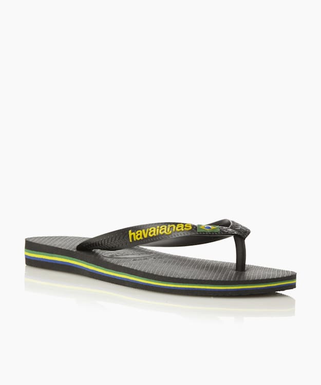 Brasil Flip Flops - Black