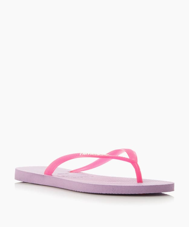 Slim Flip Flops - Purple
