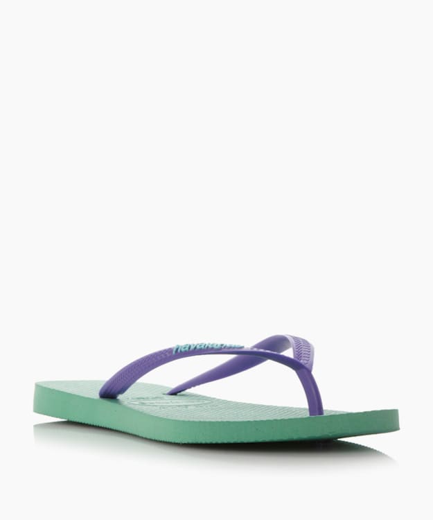 Slim Flip Flops - Green