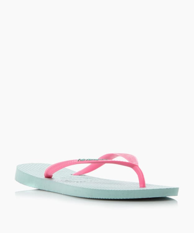 Slim Flip Flops - Mint