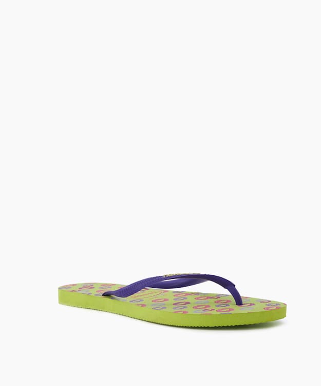 Slim Flip Flops - Yellow