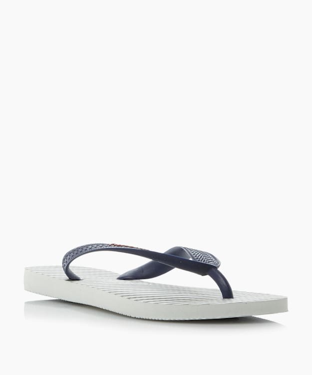 Stripe Flip Flop - Navy